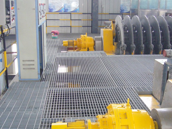 陕西子林化工厂钢格板安装案例